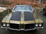 1972 Gold Oldsmobile Cutlass