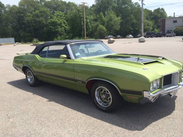 1971 Oldsmobile 442 Convertible