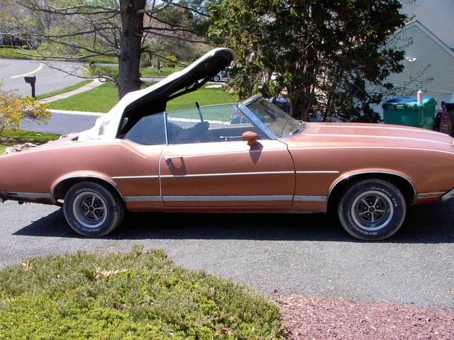 1971 Olds Cultass convertible