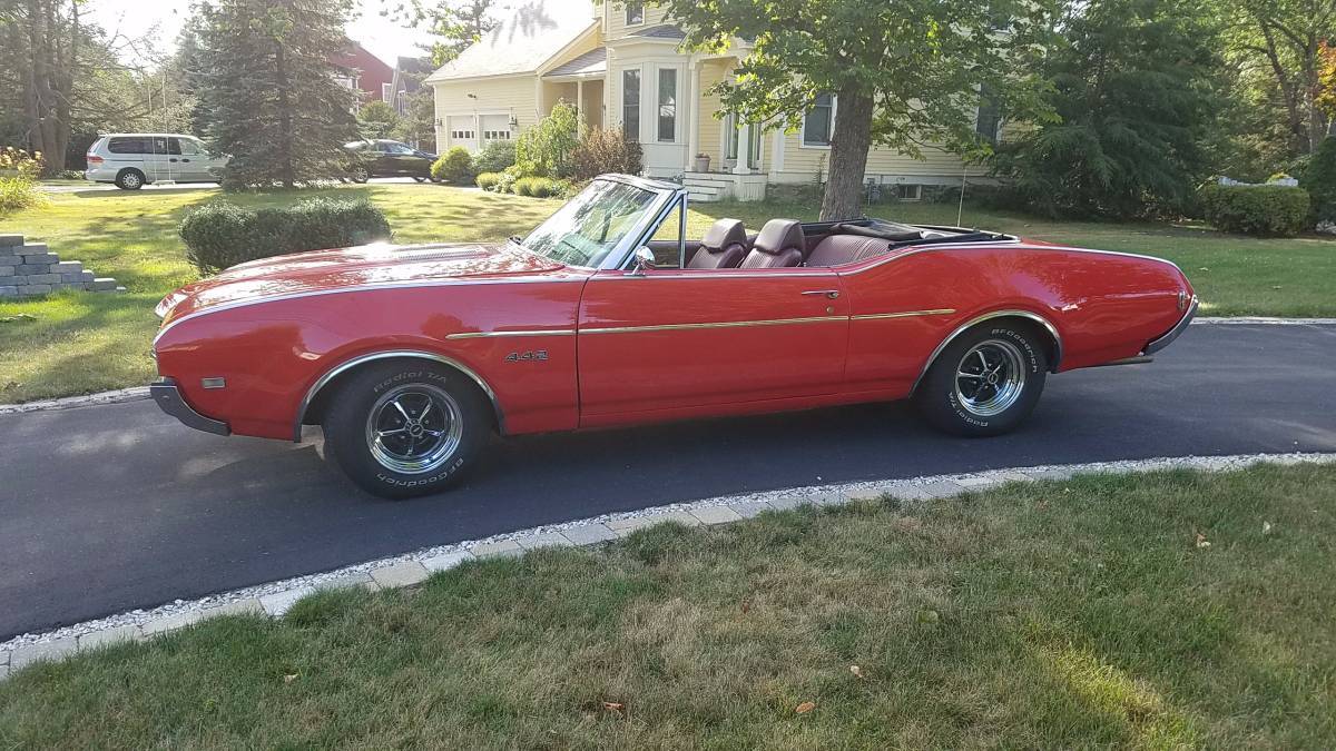 1968 Cutlass/442 RestoMod Convertible - LY6/TH400/SC&C Stage 2 ...