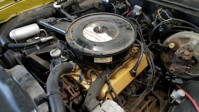 1972 Olds 350 engine and turbo 350 trans with only 37K miles