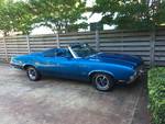 1970 Olds Cutlass Convertible 455 Rocket