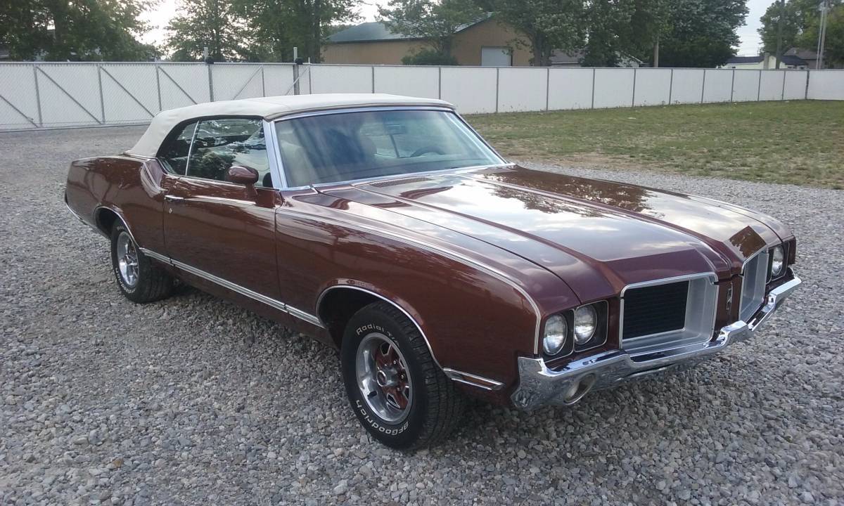 1971 Oldsmobile Cutlass Convertible (tiffin, Oh) 